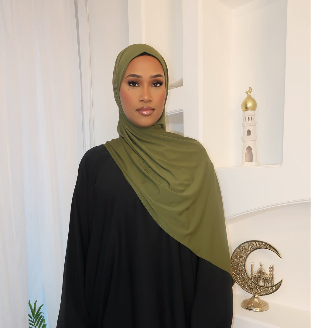 Pistachio Plush Jersey Hijab