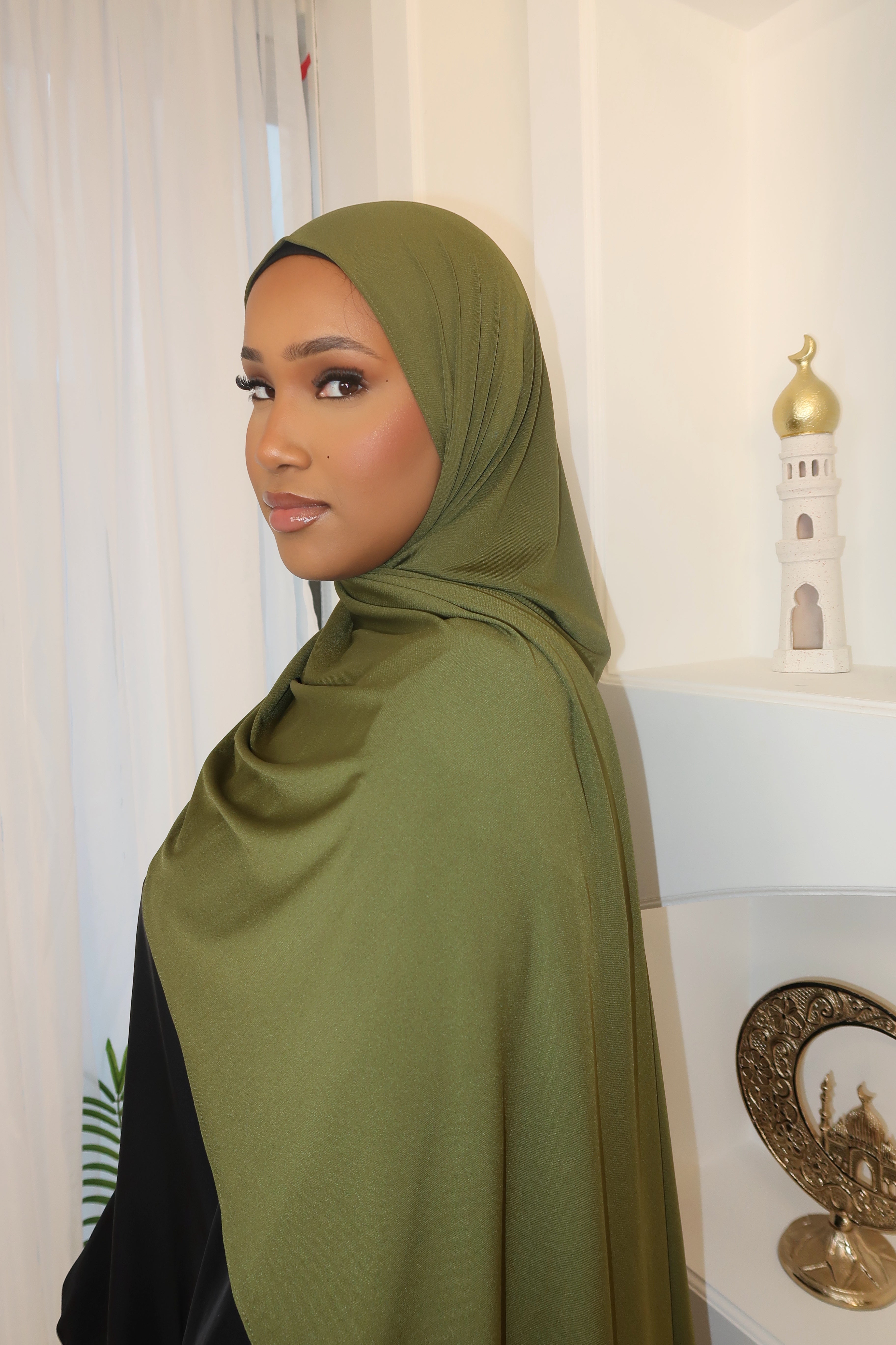 Pistachio Plush Jersey Hijab
