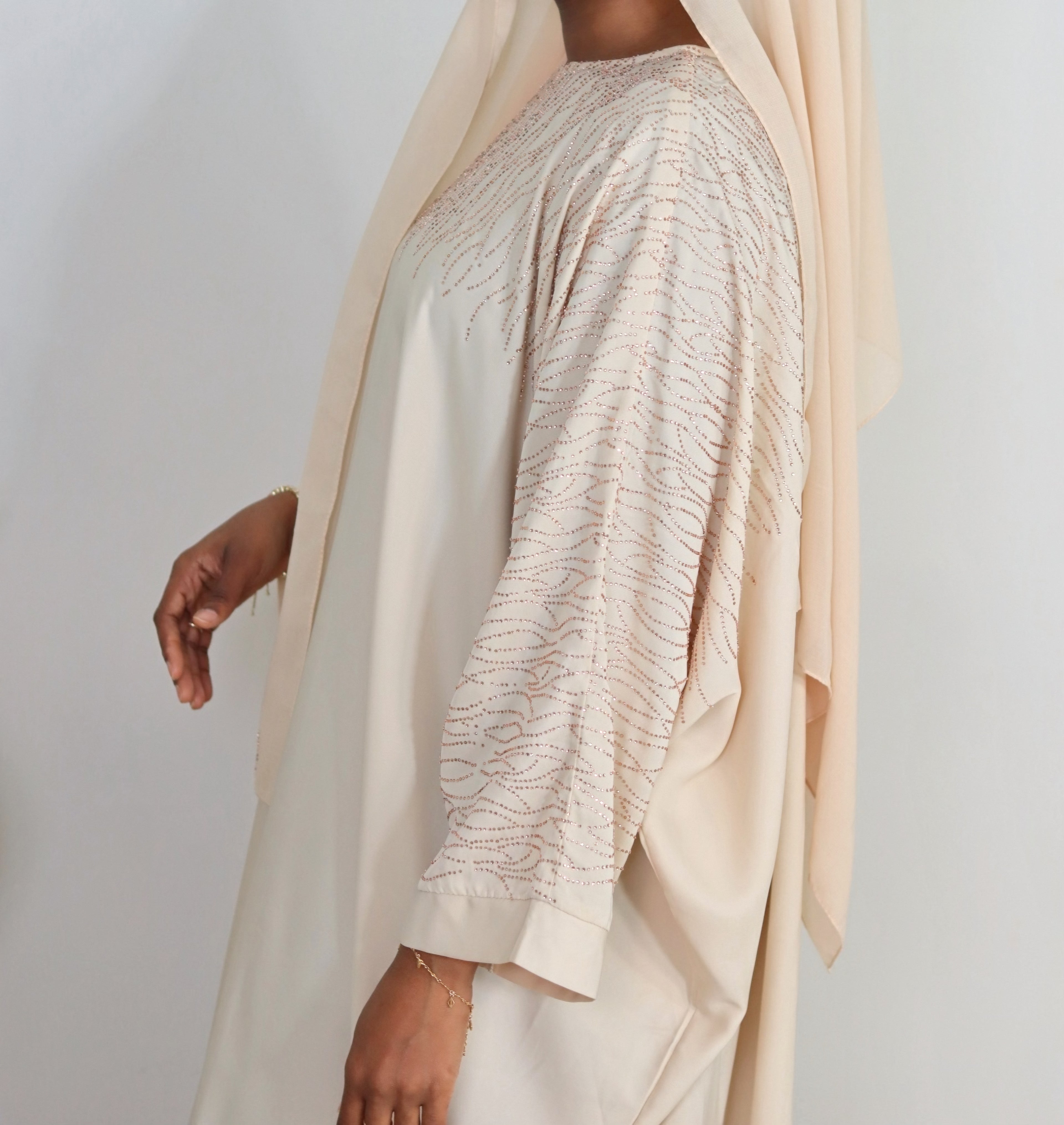 Shamika Abaya - Cream