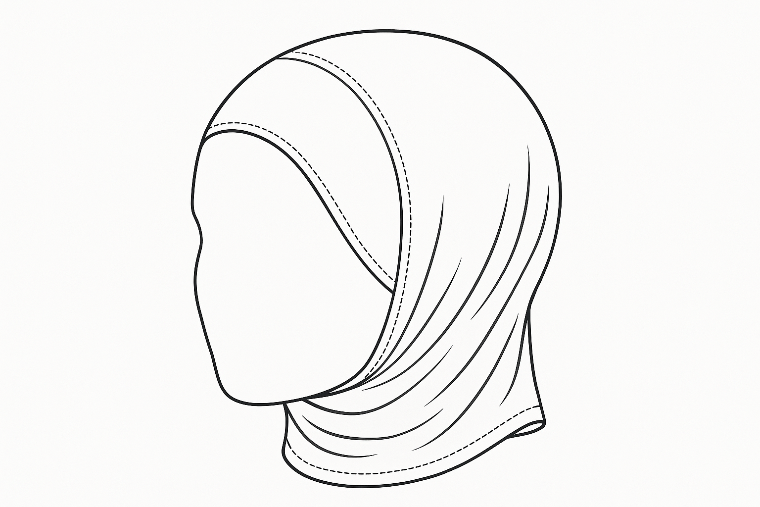 Fog | Premium Jersey Hijab