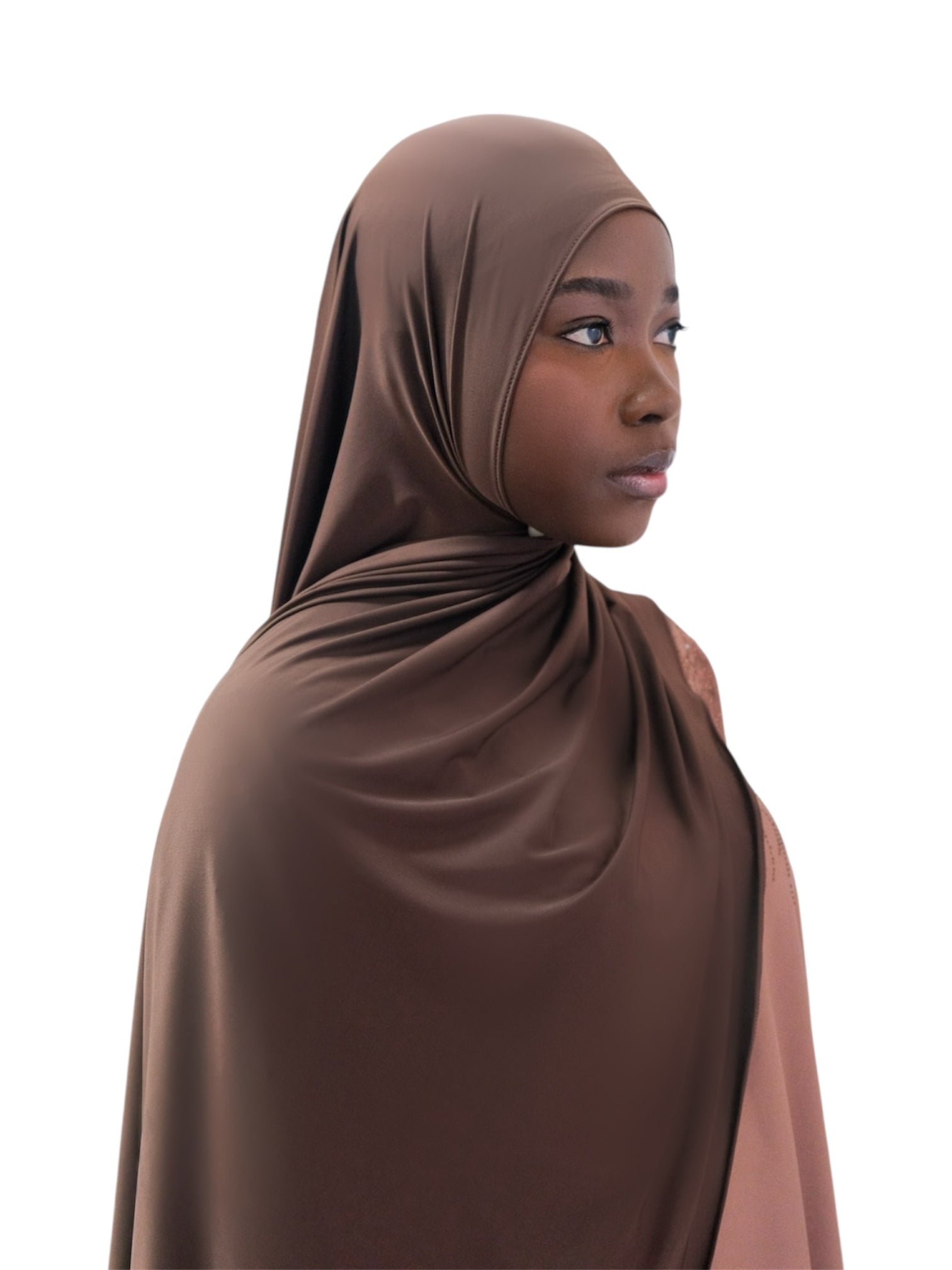 Umber Liquid Jersey Hijab