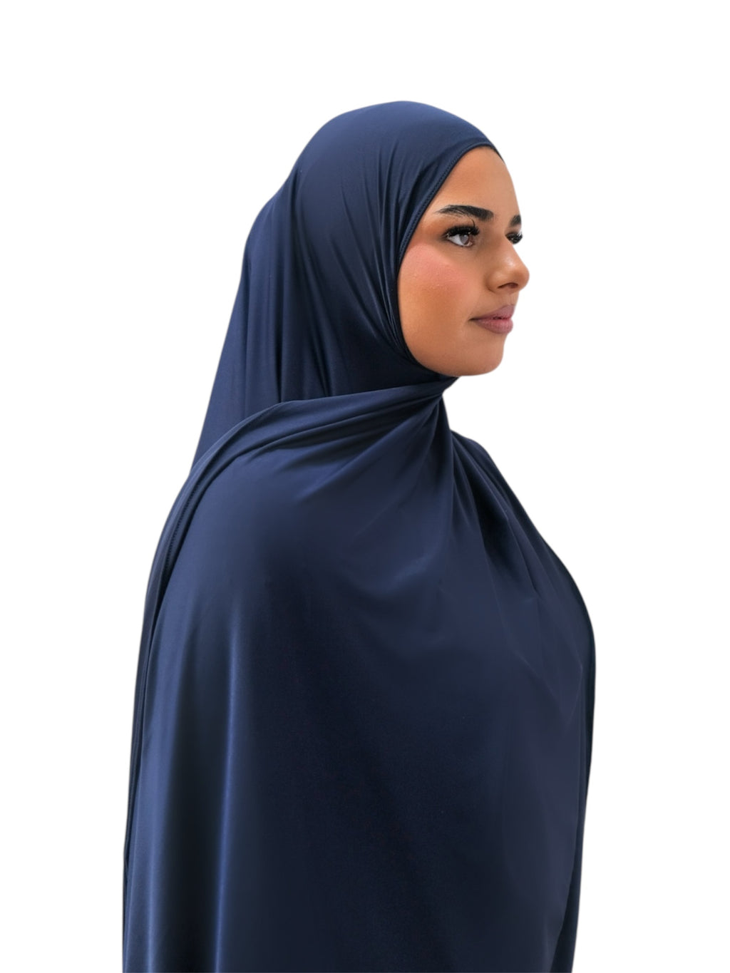 Sapphire Liquid Jersey Hijab