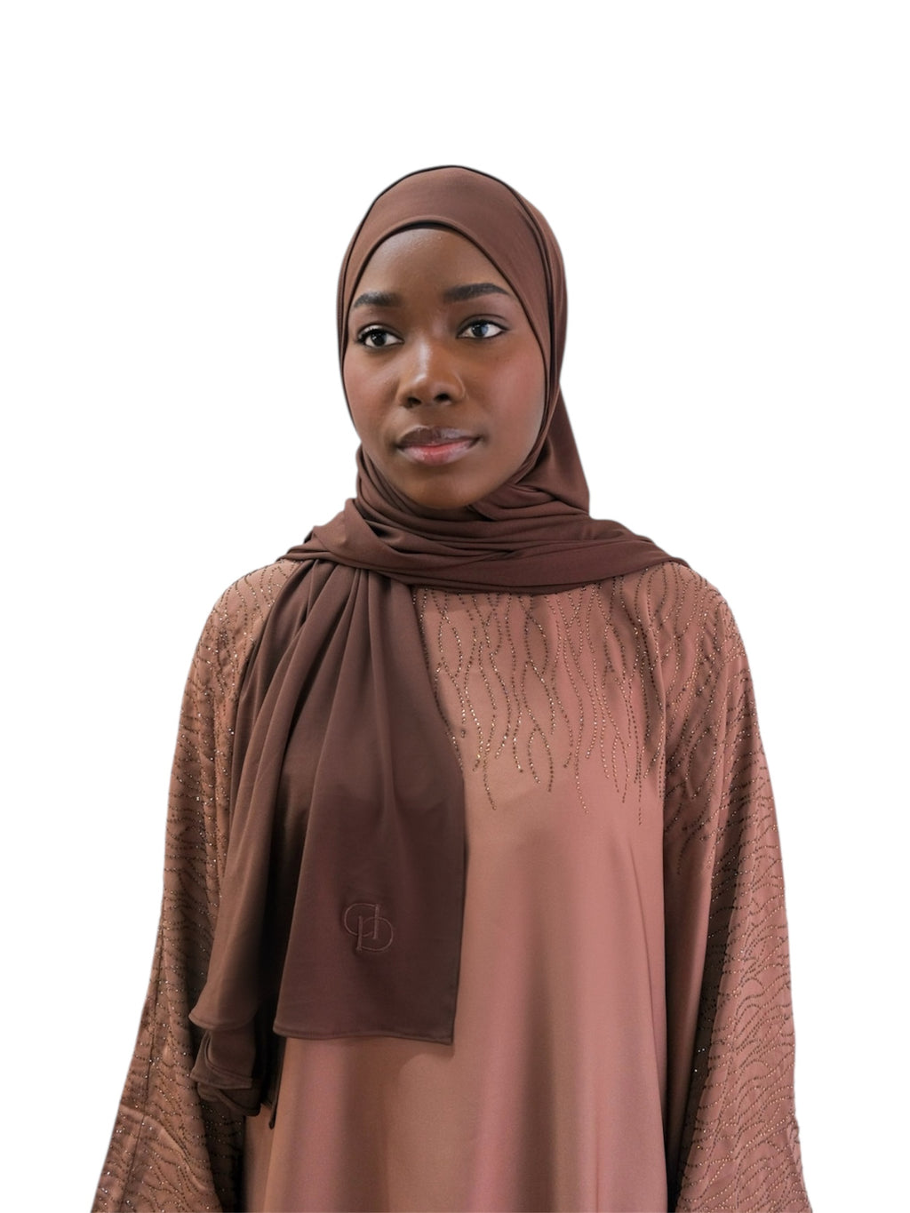 Rich Chocolate Plush Jersey Hijab