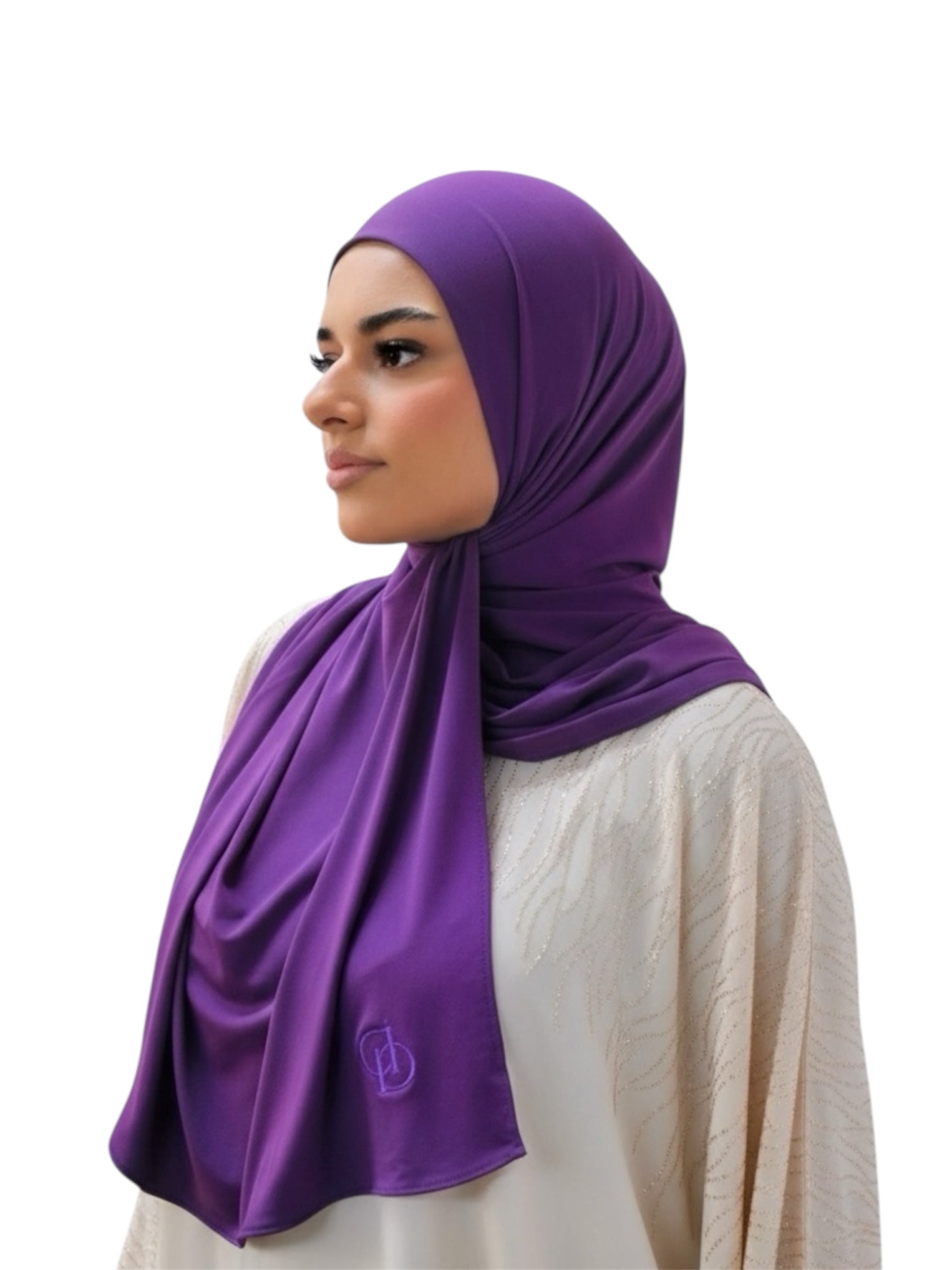 Aubergine Plush Jersey Hijab