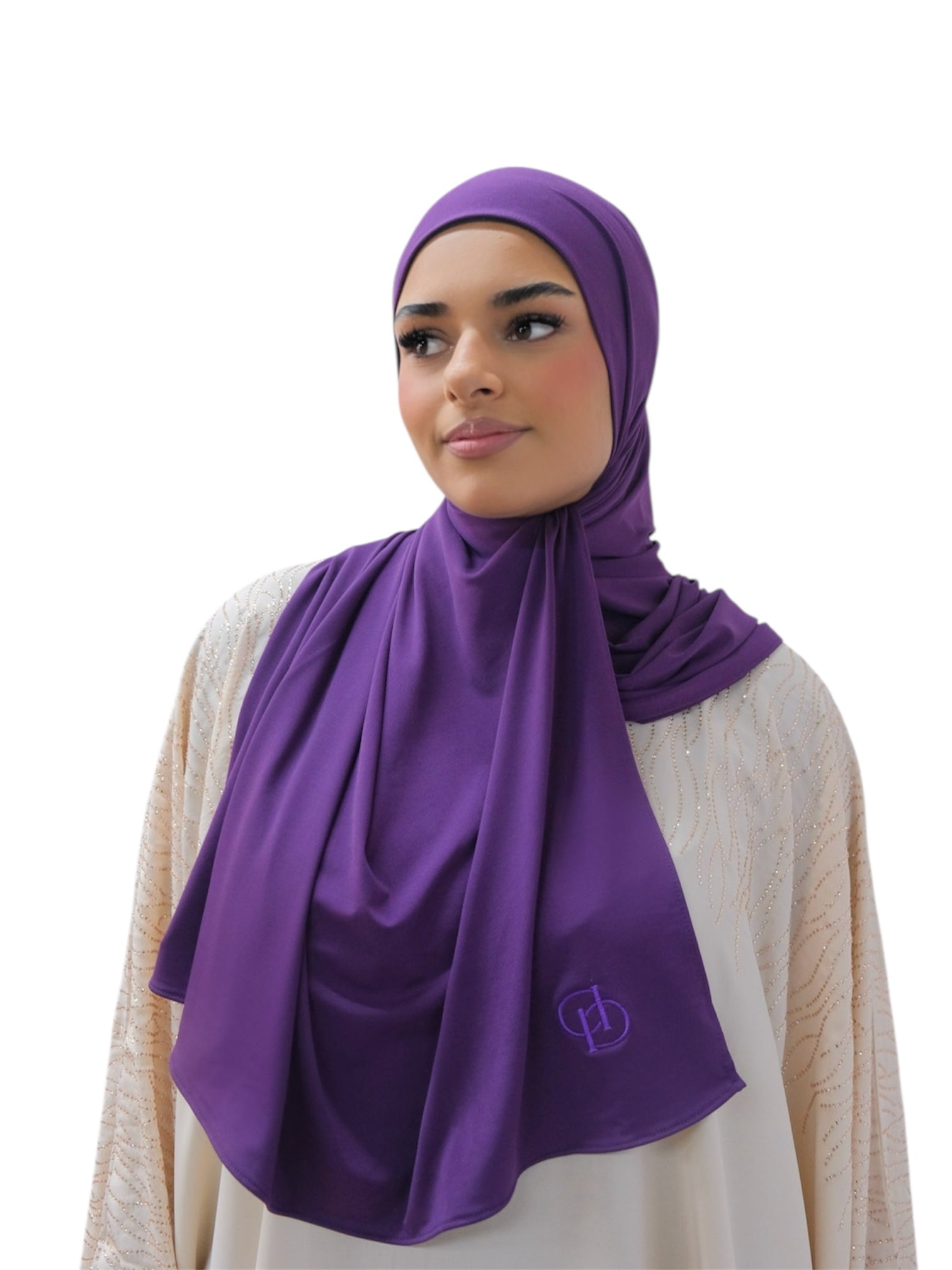 Aubergine Plush Jersey Hijab