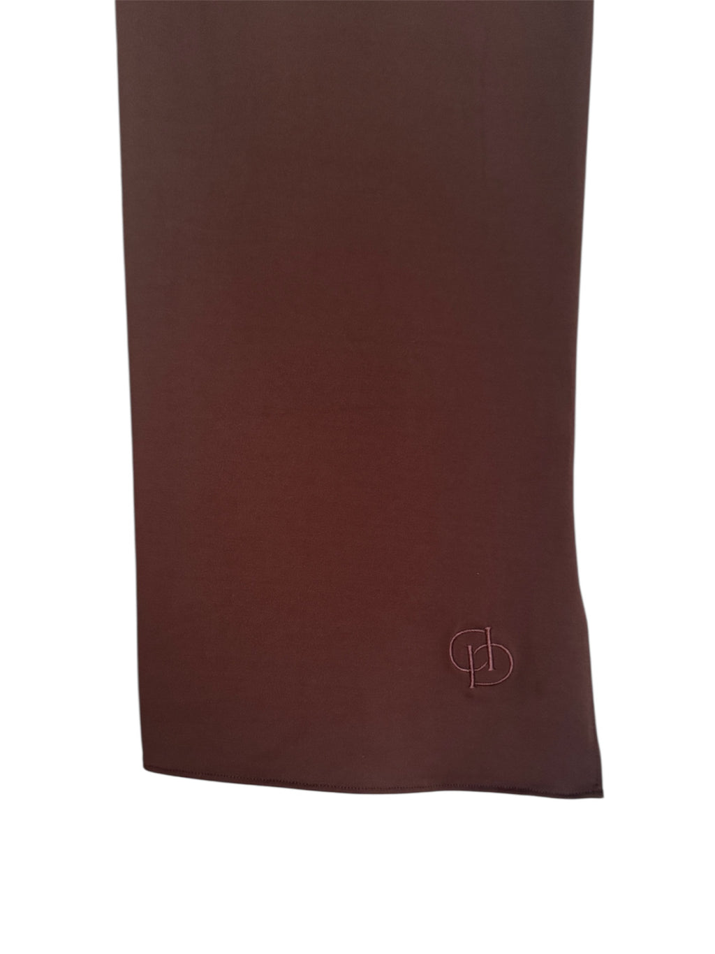 Rich Chocolate Plush Jersey Hijab