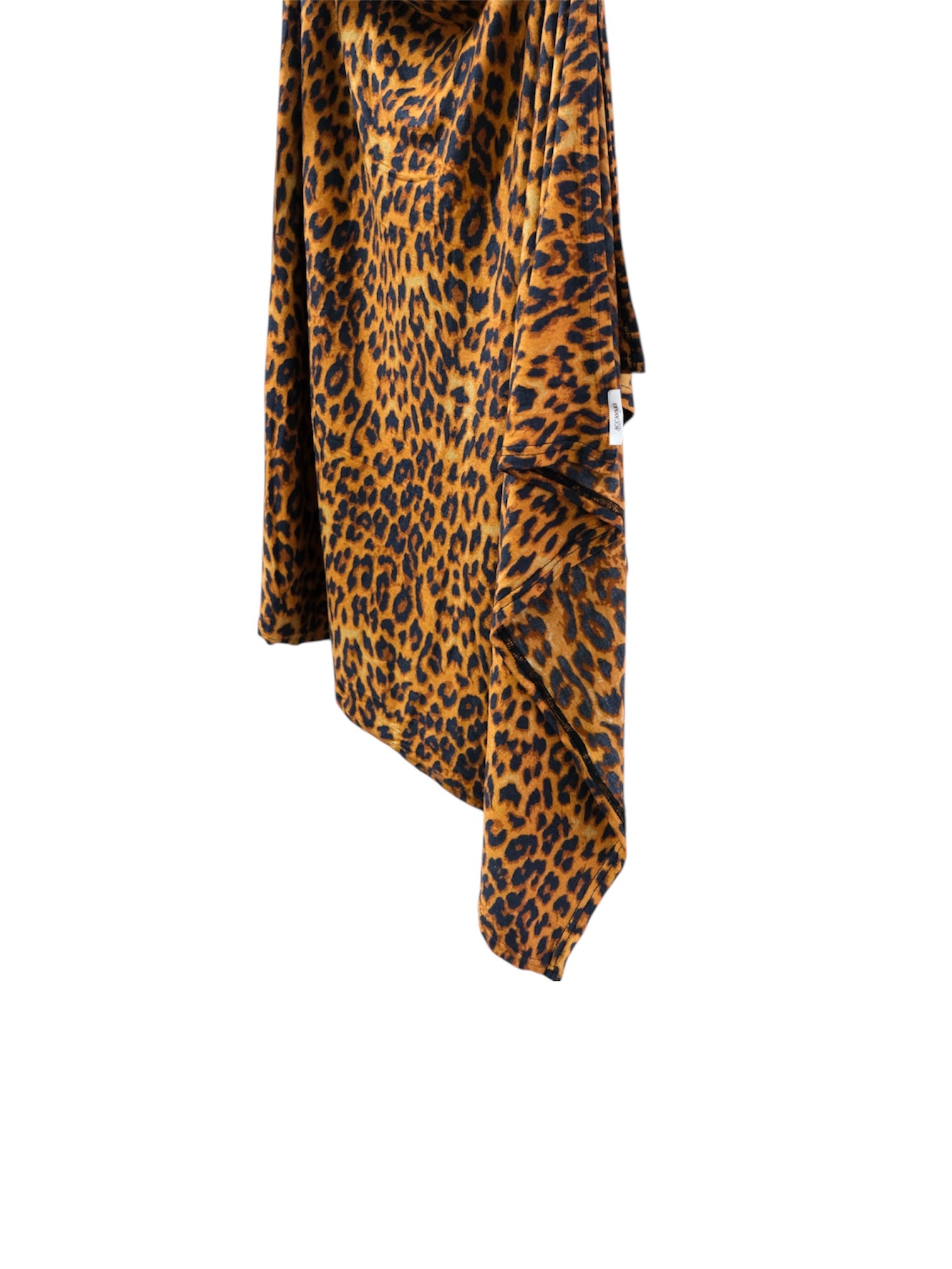 Bronze Leopard Jersey Hijab